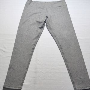 Eddie Bauer Gray Herringbone Leggings Size Large